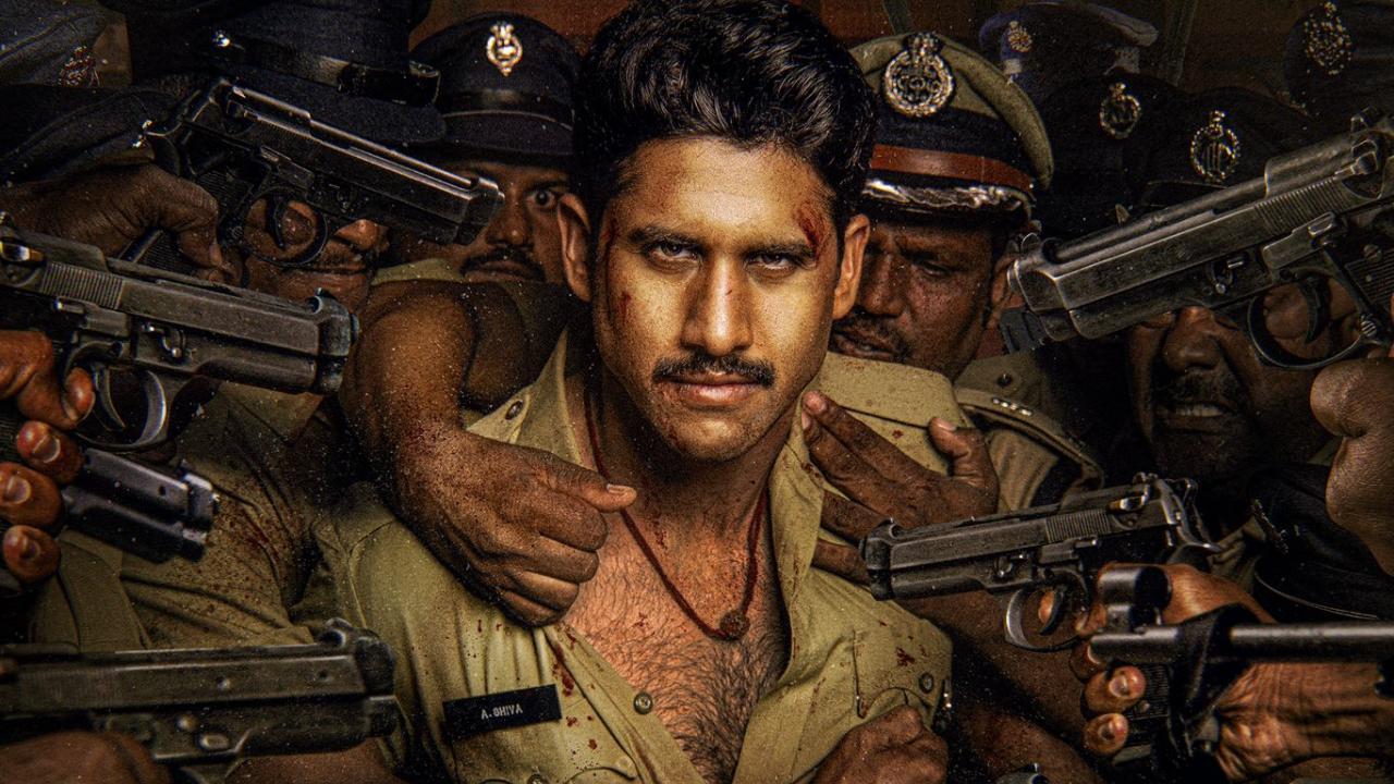 Custody: Naga Chaitanya looks ferocious in first look of Venkat Prabhu directorial